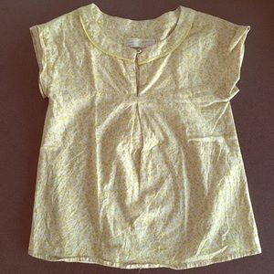 Zara short-sleeve blouse